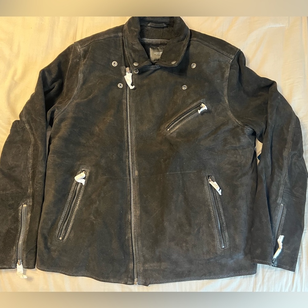 Lucky Brand Suede Jacket
